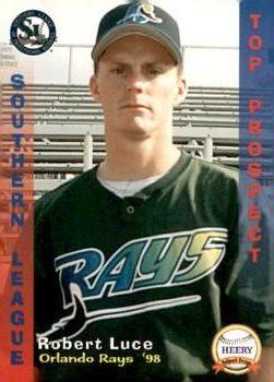 1998 Grandstand Southern League Top Prospects #9 Robert Luce Front