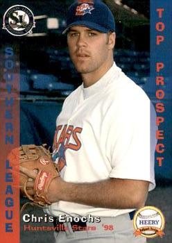1998 Grandstand Southern League Top Prospects #27 Chris Enochs Front
