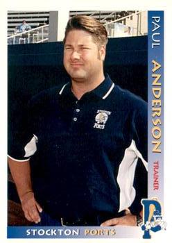 1998 Grandstand Stockton Ports #NNO Paul Anderson Front