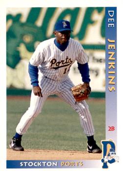 1998 Grandstand Stockton Ports #NNO Dee Jenkins Front