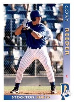 1998 Grandstand Stockton Ports Update #NNO Cory Reeder Front