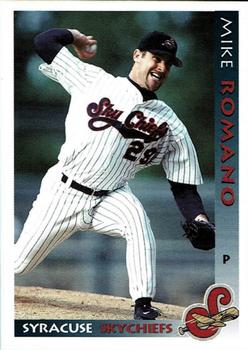 1998 Grandstand Syracuse SkyChiefs #NNO Mike Romano Front