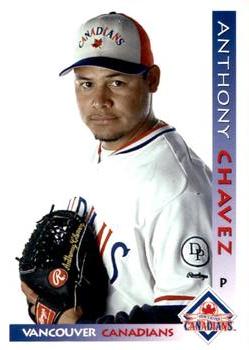 1998 Grandstand Vancouver Canadians #NNO Anthony Chavez Front