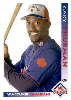 1998 Grandstand Vancouver Canadians #NNO Gary Thurman Front