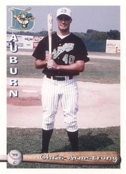 1999 Grandstand Auburn Doubledays #NNO Chris Armstrong Front