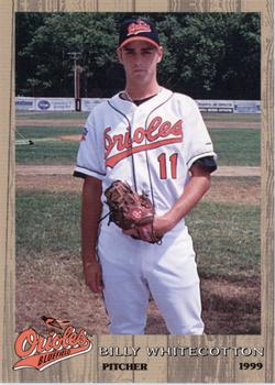 1999 Grandstand Bluefield Orioles #NNO Billy Whitecotton Front