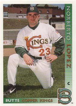 1999 Grandstand Butte Copper Kings #NNO Norberto Lopez Front