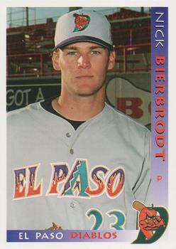 1999 Grandstand El Paso Diablos #NNO Nick Bierbrodt Front