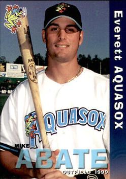 1999 Grandstand Everett AquaSox #NNO Mike Abate Front