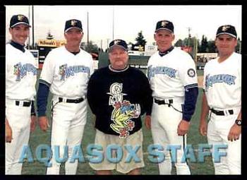 1999 Grandstand Everett AquaSox #NNO Scott Steinmann / Terry Pollreisz Front