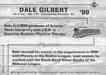 1999 Grandstand High Desert Mavericks #NNO Dale Gilbert Back