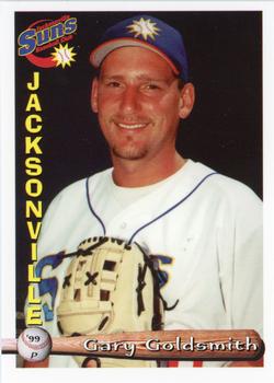 1999 Grandstand Jacksonville Suns #10 Gary Goldsmith Front