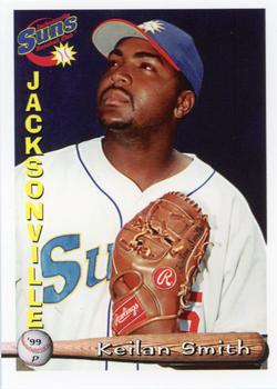 1999 Grandstand Jacksonville Suns #21 Keilan Smith Front