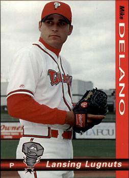 1999 Grandstand Lansing Lugnuts #NNO Mike Delano Front