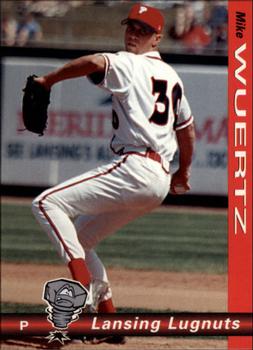 1999 Grandstand Lansing Lugnuts #NNO Mike Wuertz Front