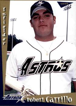 1999 Grandstand Martinsville Astros #NNO Robert Carrillo Front