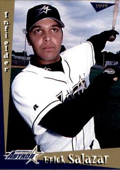 1999 Grandstand Martinsville Astros #NNO Erick Salazar Front