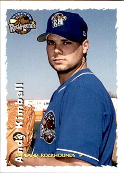 1999 Grandstand Midland RockHounds #NNO Andy Kimball Front