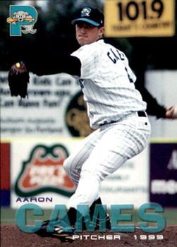 1999 Grandstand Portland Sea Dogs #NNO Aaron Cames Front