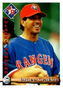 1999 Grandstand Pulaski Rangers #NNO Bruce Crabbe Front