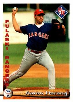 1999 Grandstand Pulaski Rangers #NNO Aaron Harang Front