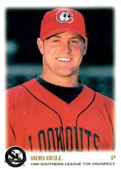 1999 Grandstand Southern League Top Prospects #NNO Rob Bell Front