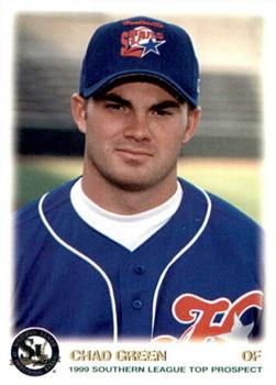 1999 Grandstand Southern League Top Prospects #NNO Chad Green Front