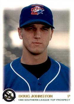 1999 Grandstand Southern League Top Prospects #NNO Doug Johnston Front