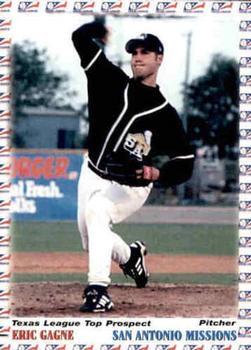1999 Grandstand Texas League Top Prospects #NNO Eric Gagne Front