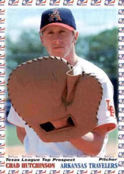 1999 Grandstand Texas League Top Prospects #NNO Chad Hutchinson Front
