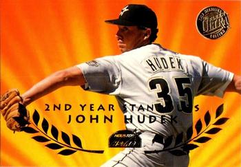 1995 Ultra - 2nd Year Standouts Gold Medallion #8 John Hudek Front