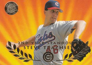 1995 Ultra - 2nd Year Standouts Gold Medallion #13 Steve Trachsel Front