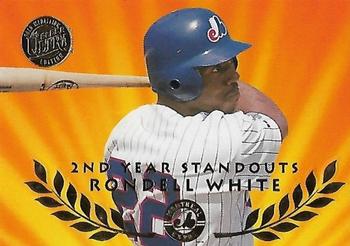 1995 Ultra - 2nd Year Standouts Gold Medallion #15 Rondell White Front