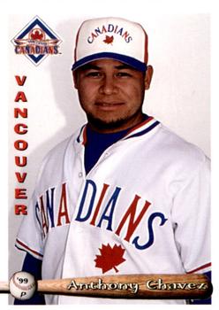 1999 Grandstand Vancouver Canadians #NNO Anthony Chavez Front