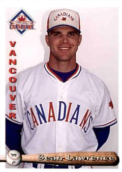 1999 Grandstand Vancouver Canadians #NNO Sean Lawrence Front