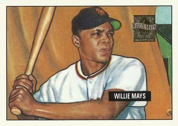 1997 Topps - Willie Mays Commemorative Reprints #1 Willie Mays Front