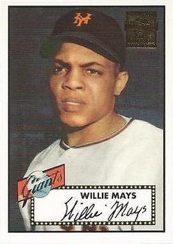 1997 Topps - Willie Mays Commemorative Reprints #2 Willie Mays Front