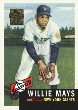 1997 Topps - Willie Mays Commemorative Reprints #3 Willie Mays Front