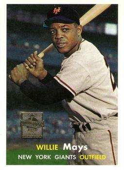 1997 Topps - Willie Mays Commemorative Reprints #9 Willie Mays Front