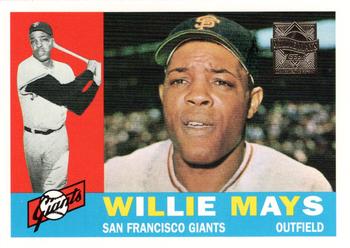 1997 Topps - Willie Mays Commemorative Reprints #12 Willie Mays Front