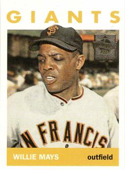 1997 Topps - Willie Mays Commemorative Reprints #18 Willie Mays Front