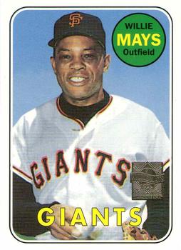 1997 Topps - Willie Mays Commemorative Reprints #23 Willie Mays Front