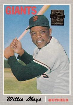 1997 Topps - Willie Mays Commemorative Reprints #24 Willie Mays Front