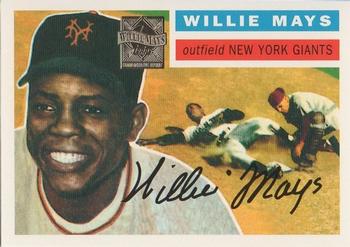 1997 Topps - Willie Mays Commemorative Reprints #8 Willie Mays Front