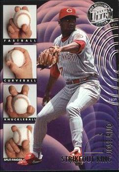 1995 Ultra - Strikeout Kings Gold Medallion #6 Jose Rijo Front