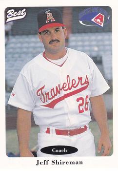 1996 Best Arkansas Travelers #2 Jeff Shireman Front