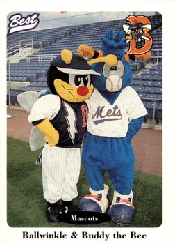1996 Best Binghamton Mets #3 Ballwinkle / Buddy the Bee Front