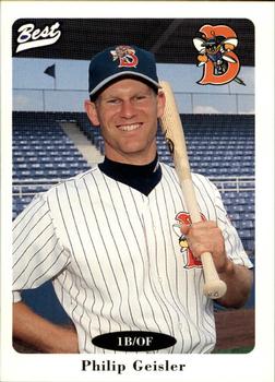 1996 Best Binghamton Mets #8 Philip Geisler Front