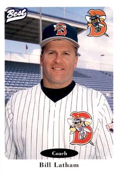 1996 Best Binghamton Mets #14 Bill Latham Front
