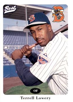 1996 Best Binghamton Mets #17 Terrell Lowery Front